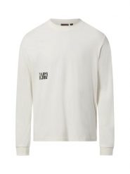 Napapijri Męska koszula z długim rękawem - Lodestar Mężczyźni Bawełna biały|wielokolorowy nadruk, S. Białe koszule męskie Napapijri, m, bez wzorów, z bawełny, bez kołnierzyka, bez ramiączek. Za 279.95 zł.