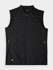 4F Kamizelka funkcyjna w kolorze czarnym rozmiar: L. Czarne kamizelki męskie 4f, l. Za 104.89 zł.