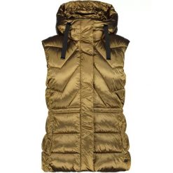 Kamizelka Luhta Haukharja - żółta. Żółte kamizelki damskie Luhta, xl. Za 599.00 zł.