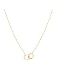 Tamaris Naszyjnik z elementami ozdobnymi - dł. 45 cm rozmiar: onesize. Naszyjniki damskie Tamaris, ze stali. Za 121.99 zł.