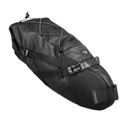 Torba na siodło Topeak BackLoader 15 L. Czarne torebki klasyczne damskie Topeak, bez wzorów, z materiału, bez dodatków. Za 339.99 zł.