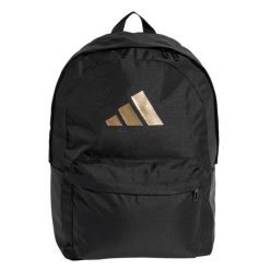 Plecak Adidas Sport Clsc Bar Bp Dorosłych. Czarne plecaki męskie Adidas, bez wzorów, z materiału. Za 121.10 zł.