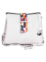 Anna Morellini Skórzana torebka "Olivia" w kolorze białym - 23 x 18 x 9 cm rozmiar: onesize. Białe torebki klasyczne damskie Anna Morellini, bez wzorów, z materiału, bez dodatków. Za 252.99 zł.