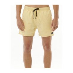 Spodenki surfingowe męskie Rip Curl Offset Volley Żółty. Żółte kąpielówki męskie Rip Curl, m, bez wzorów. Za 99.00 zł.