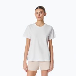 Koszulka treningowa damska Cardio Bunny HCB-126-017. Białe bluzki sportowe damskie Cardio Bunny, s, z bawełny, bez kołnierzyka, bez ramiączek. Za 89.99 zł.