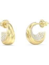 Guess Kolczyki JUBE06249JWYGT/U Złoty. Żółte kolczyki damskie Guess, złote. Za 231.99 zł.