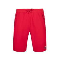 Krótka Le Coq Sportif Tri N°1. Czerwone szorty męskie Le Coq Sportif, xs, z bawełny, na fitness i siłownię. Za 270.30 zł.