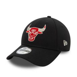 Czapka z daszkiem Chicago Bulls NBA Metallic 9Forty. Czarne czapki męskie New Era, na lato, bez wzorów, z bawełny. Za 119.99 zł.
