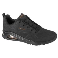 Buty sportowe Sneakersy damskie, Tres-Air Uno - Ah-Mazing. Czarne buty sportowe na co dzień damskie Skechers, bez wzorów, z materiału, trekkingowe. Za 349.99 zł.
