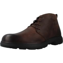 Buty GEOX U MEIERN Brązowy. Brązowe buty trekkingowe męskie Geox, ze skóry, bez zapięcia, trekkingowe. Za 389.99 zł.