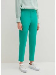 STEFANEL Spodnie chino w kolorze turkusowym rozmiar: 42. Niebieskie spodnie materiałowe damskie Stefanel, bez wzorów. Za 134.85 zł.