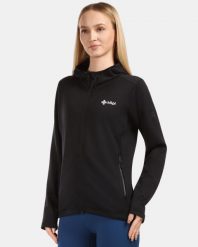 Damska bluza funkcyjna Kilpi SEVELEN-W. Czarne bluzy bez kaptura damskie Kilpi, z materiału. Za 473.69 zł.