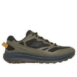 Buty trekkingowe Skechers Ridgestar Lion Creek. Zielone buty trekkingowe męskie Skechers, z materiału, bez zapięcia, trekkingowe. Za 411.00 zł.