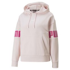 Bluza treningowa damska Puma Power Colorblock Hoodie TR. Czerwone bluzy bez kaptura damskie Puma, s. Za 392.00 zł.