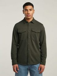 G-Star Koszula w kolorze khaki rozmiar: XXL. Brązowe koszule męskie G-Star, xxl, bez wzorów, z bawełny, bez kołnierzyka, bez ramiączek. Za 214.78 zł.