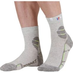 Skarpetki Monnet Mid Lin. Szare skarpetki damskie MONNET, bez wzorów, z bawełny. Za 121.50 zł.
