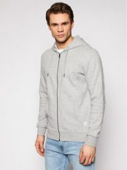 Jack & Jones Bluza Basic 12181901 Szary Regular Fit. Szare bluzy bez kaptura męskie Jack & Jones, m, z bawełny. Za 169.99 zł.