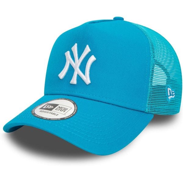 Czapki New Era Model New York Yankees Kolor Niebieski. Niebieskie czapki męskie New Era, bez wzorów, z tkaniny. Za 171.65 zł.