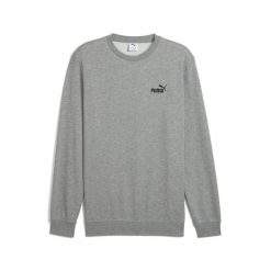 Męska bluza Essentials z małym logo No. 1 PUMA Medium Gray Heather. Szare bluzy z kapturem męskie Puma, m, z dzianiny. Za 183.68 zł.