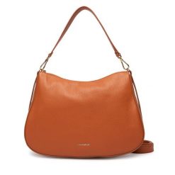 Torebka Coccinelle. Brązowe torebki klasyczne damskie Coccinelle, bez wzorów, bez dodatków. Za 1,399.00 zł.