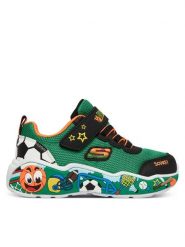 Skechers Sneakersy Play Scene 407312N/GRMT Zielony. Zielone buty sportowe chłopięce Skechers, z materiału, bez zapięcia. Za 179.99 zł.