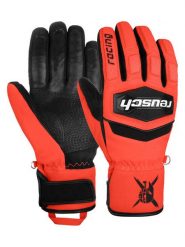 Reusch Rękawiczki funkcyjne "Worldcup Warrior" w kolorze pomarańczowym rozmiar: 5,5. Pomarańczowe rękawiczki dziecięce REUSCH, ze skóry, bez ramiączek. Za 316.99 zł.