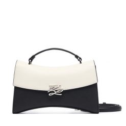 Torebka KARL LAGERFELD. Czarne listonoszki damskie Karl Lagerfeld, bez wzorów, bez dodatków. Za 1,299.00 zł.
