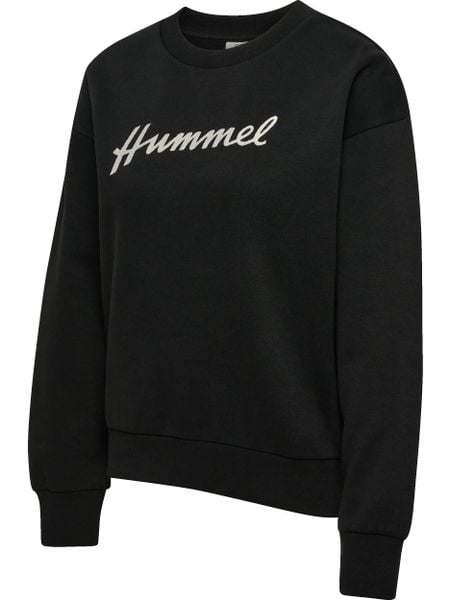 Hummel Bluza treningowa hmlCLUB W z bawełny ekologicznej i poliestru z. Czarne bluzy bez kaptura damskie HUMMEL, m, z bawełny. Za 197.00 zł.