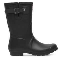 Kalosze Hunter. Czarne kalosze damskie Hunter, bez wzorów. Za 249.99 zł.
