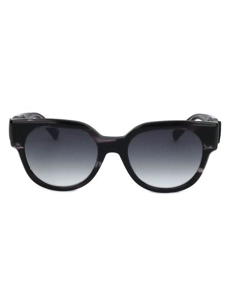 Longchamp Damskie okulary przeciwsłoneczne w kolorze czarno-granatowym rozmiar: 53. Czarne okulary przeciwsłoneczne damskie Longchamp. Za 269.95 zł.