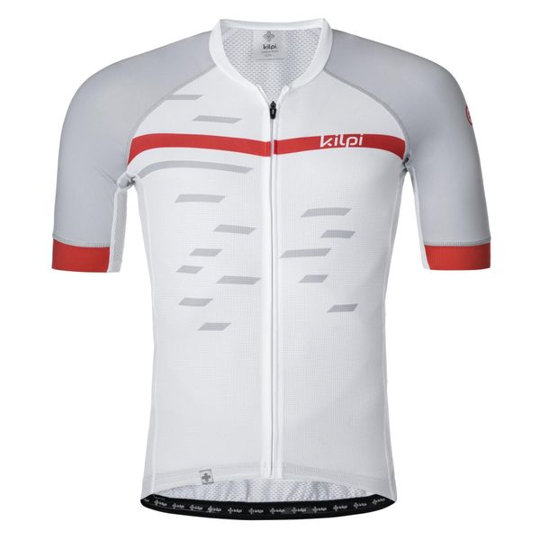 Męska koszulka kolarska Kilpi VENETO-M. Białe t-shirty sportowe męskie Kilpi, m, z materiału, bez ramiączek, rowerowe. Za 176.50 zł.