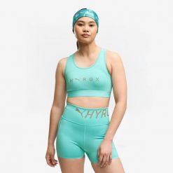 Stanik fitness Puma Hyrox. Biustonosze sportowe damskie Puma, bez wzorów, z materiału. Za 159.99 zł.