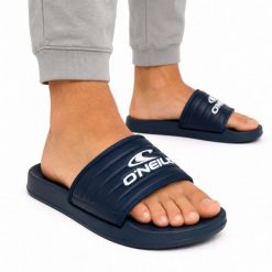 Klapki męskie sportowe O'NEILL KELSO SLIDER MEN LOW. Niebieskie klapki i japonki męskie O'neill, z materiału. Za 65.00 zł.