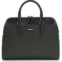 Torba na laptopa. Zielone torby na laptopa damskie Wittchen, z nylonu. W wyprzedaży za 395.90 zł.