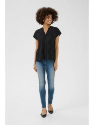 CULTURE Bluzka w kolorze czarnym rozmiar: XS. Czarne bluzki damskie Culture, xs, bez wzorów, bez kołnierzyka, bez ramiączek. Za 86.99 zł.