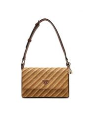 Guess Torebka HWWG92 10190 Beżowy. Brązowe torebki klasyczne damskie Guess, z aplikacjami, ze skóry, bez dodatków. Za 329.99 zł.