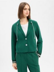 Marc Cain bluza dresowa Kobiety Bawełna zielony, 38. Zielone bluzy bez kaptura damskie Marc Cain, z bawełny. Za 949.95 zł.