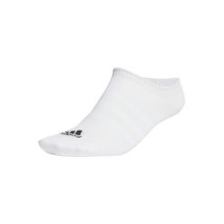 Adidas Skarpety Thin 3-Pack Ht3463. Białe skarpetki damskie Adidas, bez wzorów. Za 37.99 zł.