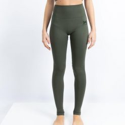 Legginsy sportowe damskie Xtreme Sportswear. Zielone legginsy damskie XTREME SOCKSWEAR, m, bez wzorów, z materiału. Za 134.50 zł.