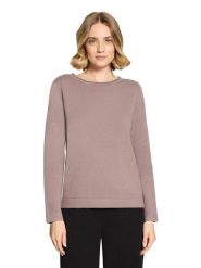 Betty Barclay Sweter w kolorze jasnobrązowym rozmiar: 38. Brązowe swetry klasyczne damskie Betty Barclay, bez kołnierzyka. Za 189.95 zł.
