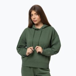 Bluza damska Pitbull Lovia Hooded. Zielone bluzy z kapturem damskie PITBULL, l, z bawełny. Za 189.99 zł.