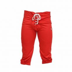 Spodnie do futbolu amerykańskiego, mecz FP-2 Czerwone. Czerwone spodnie materiałowe męskie BARNETT, bez wzorów, sportowe. Za 128.00 zł.