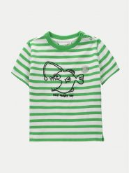 Coccodrillo T-Shirt WC4143201UWN Zielony Regular Fit. Zielone t-shirty chłopięce COCCODRILLO, bez wzorów, z bawełny, bez ramiączek. Za 29.99 zł.