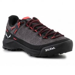 Buty trekkingowe damskie Salewa Wildfire Canvas. Szare obuwie trekkingowe damskie Salewa, na lato. Za 642.99 zł.