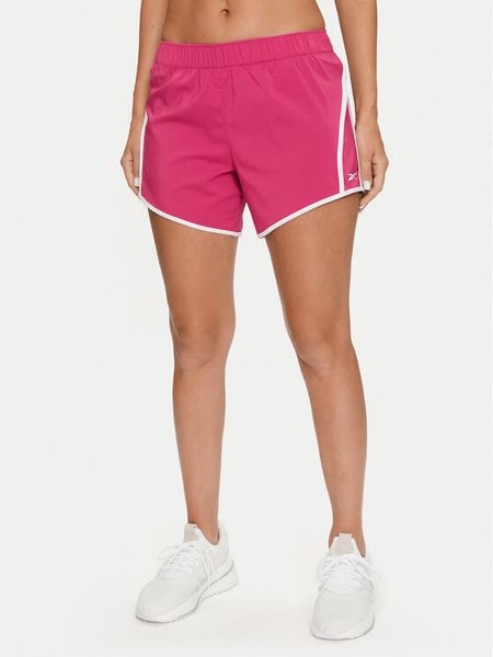 Reebok Szorty sportowe Id Train Woven Short 100035795 Różowy Regular Fit. Czerwone spodenki sportowe damskie Reebok, xs, z syntetyku, na fitness i siłownię. Za 69.99 zł.
