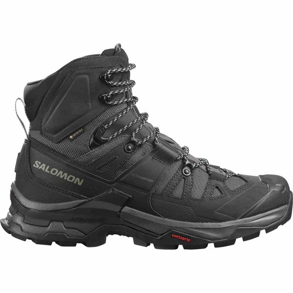 Buty trekkingowe męskie Quest 4 GTX. Czarne buty trekkingowe męskie Salomon, bez zapięcia, trekkingowe. Za 999.99 zł.