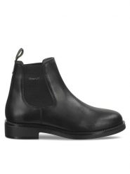 Gant Sztyblety 29651751 Czarny. Czarne sztyblety męskie Gant, ze skóry, bez zapięcia. Za 559.99 zł.