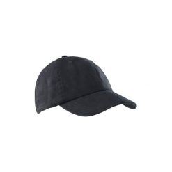 Czapka z daszkiem fitness. Czarne czapki męskie DOMYOS, bez wzorów, z bawełny. W wyprzedaży za 14.99 zł.