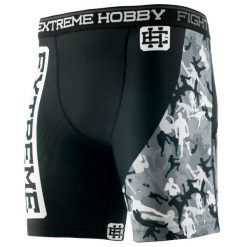 Spodenki Vale Tudo do MMA męskie EXTREME HOBBY COMBAT GAME. Czarne szorty męskie EXTREME HOBBY, z elastanu, bez kołnierzyka. Za 179.00 zł.