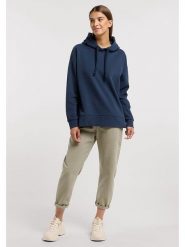 ELBSAND Bluza "Mathea" w kolorze granatowym rozmiar: M. Niebieskie bluzy z kapturem damskie ELBSAND, m. Za 175.67 zł.